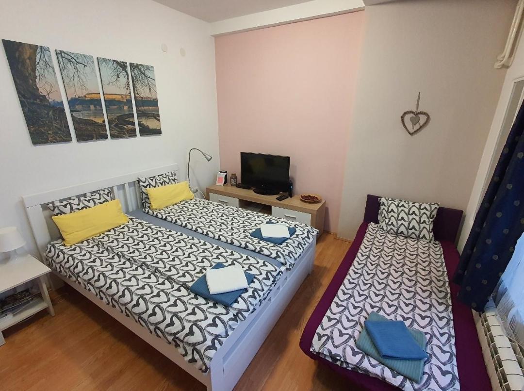 Studio Apartman Ld U Strogom Centru Novi Sad Exteriör bild